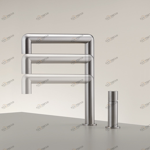 два отверстия смесителя с вверх и усилителем; вниз поворотный носик  CAR33 CEADESIGN 