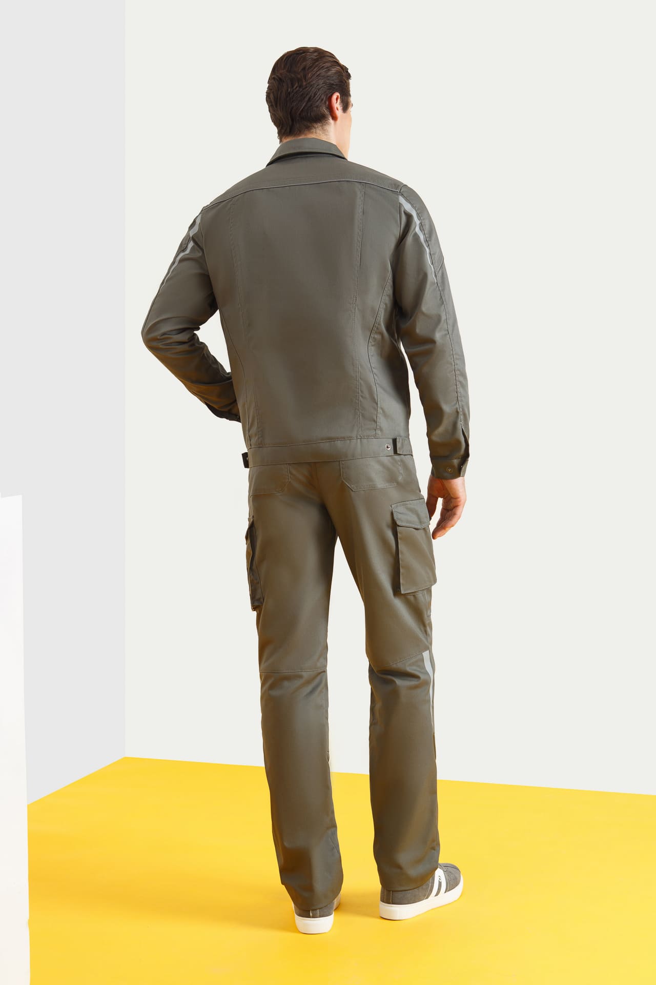 5026425 Костюм  NEW серый хаки STATUS  Летняя спецодежда  размер 52-54/182-188  - Вид №9