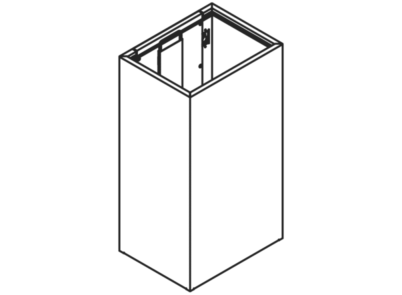 900.05.00360 корзина для бумаг HEWI System 900 - Вид №5
