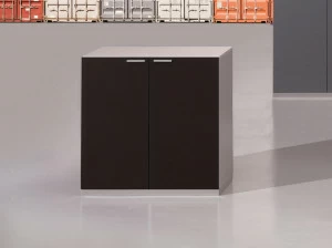 Ultom Низкий офисный шкаф для хранения вещей с распашными дверцами Boxes