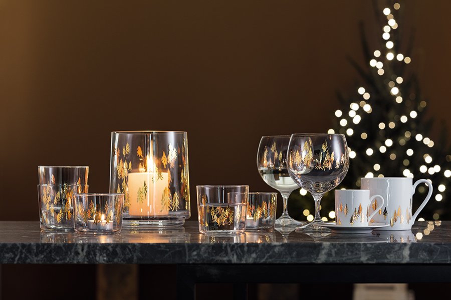 Чашка 340 мл Fir metallic LSA INTERNATIONAL FIR METALLIC 00-3863554 Золото  - Вид №1