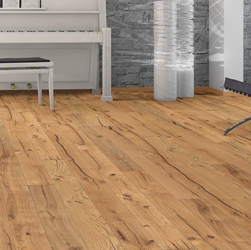 Паркетная доска Haro 4000 Series Top connect Дуб Селект с брашью (Текстурированная) 2200х173 мм 528692 - Вид №2