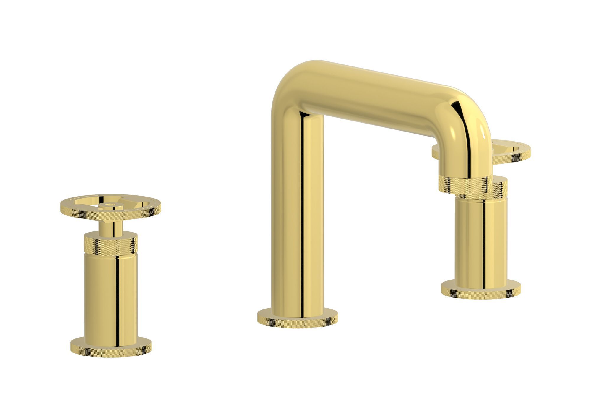 Смеситель для раковины с 3 отверстиями для пола с автоматическим сливом IB Bold ARCH-00060868 - Вид №15