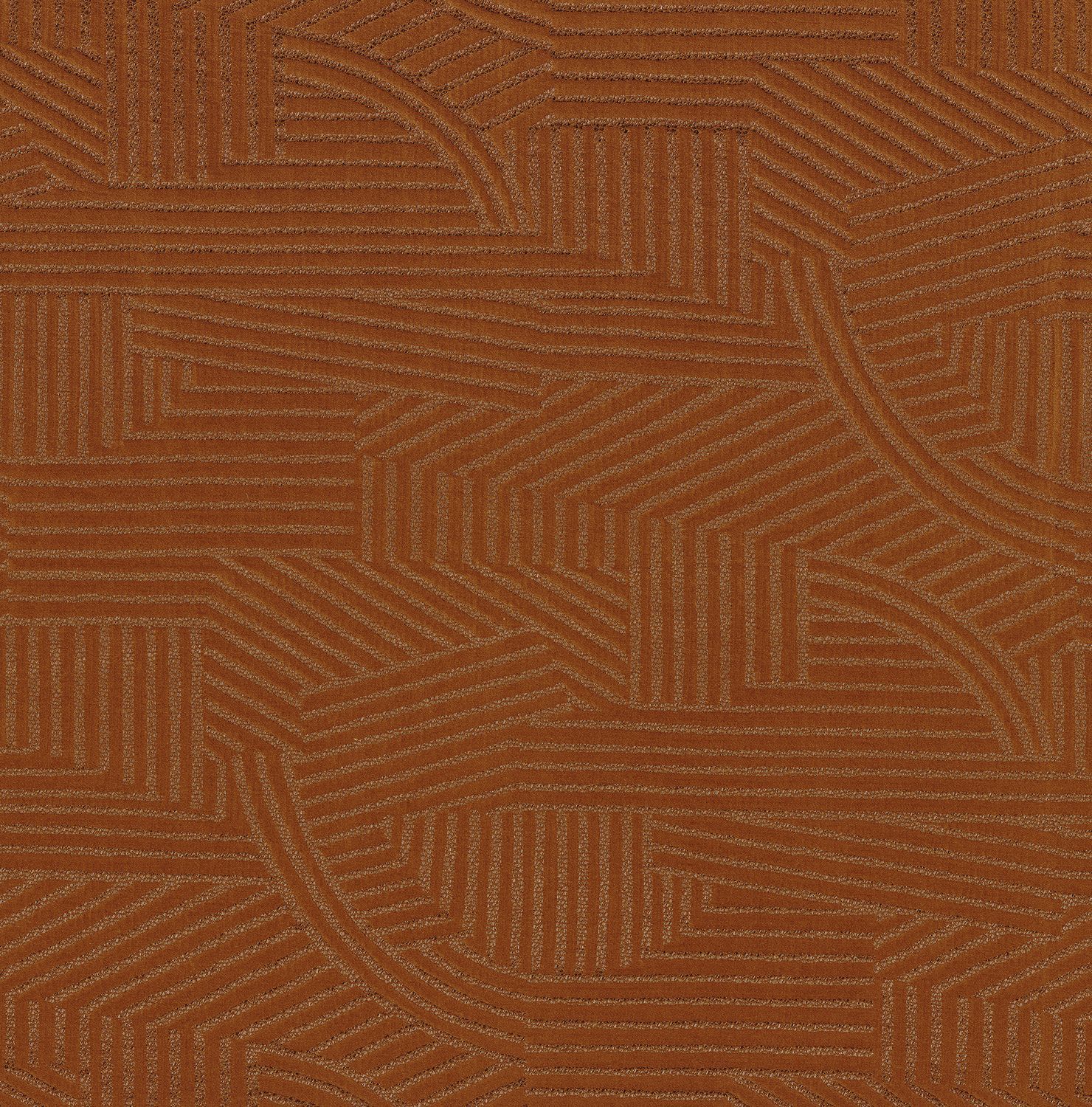 Льняная и полиамидная Жаккардовая однотонная ткань Casamance Luminescence ARCH-00114722 - Вид №10