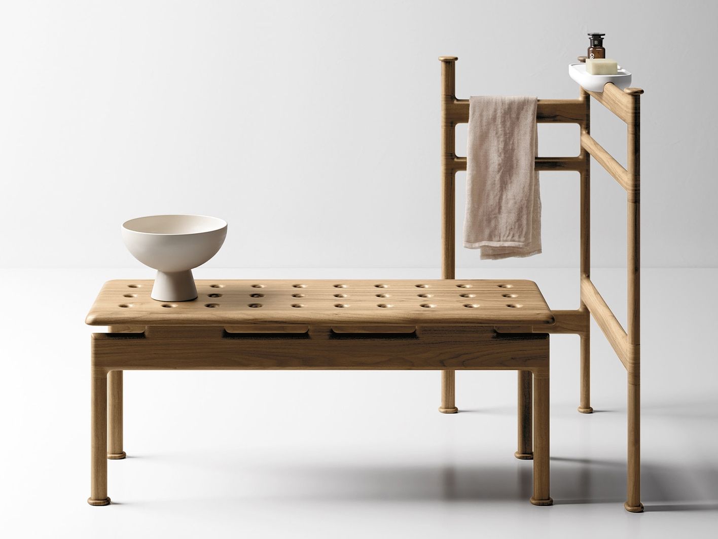 Деревянный держатель для полотенец Arbi Arredobagno Step ARCH-00104843 - Вид №2