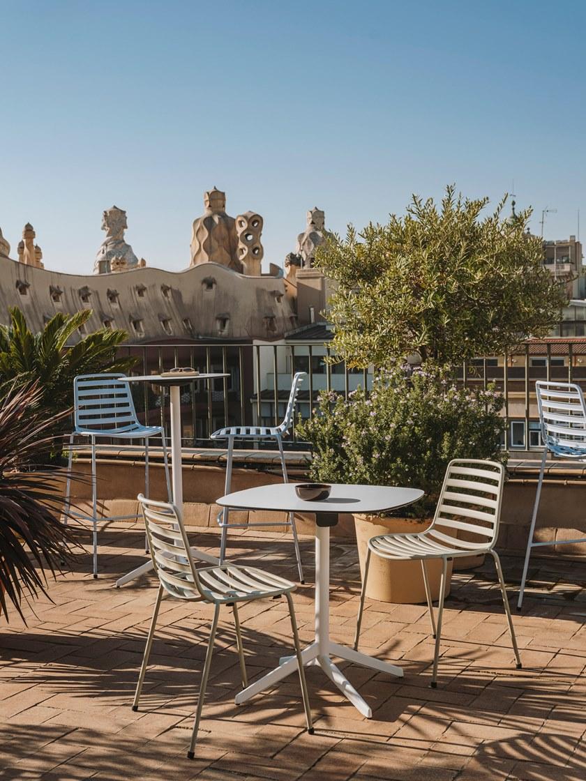 ENEA Штабелируемый садовый стул из стали Street sun-id-1508692 - Вид №7