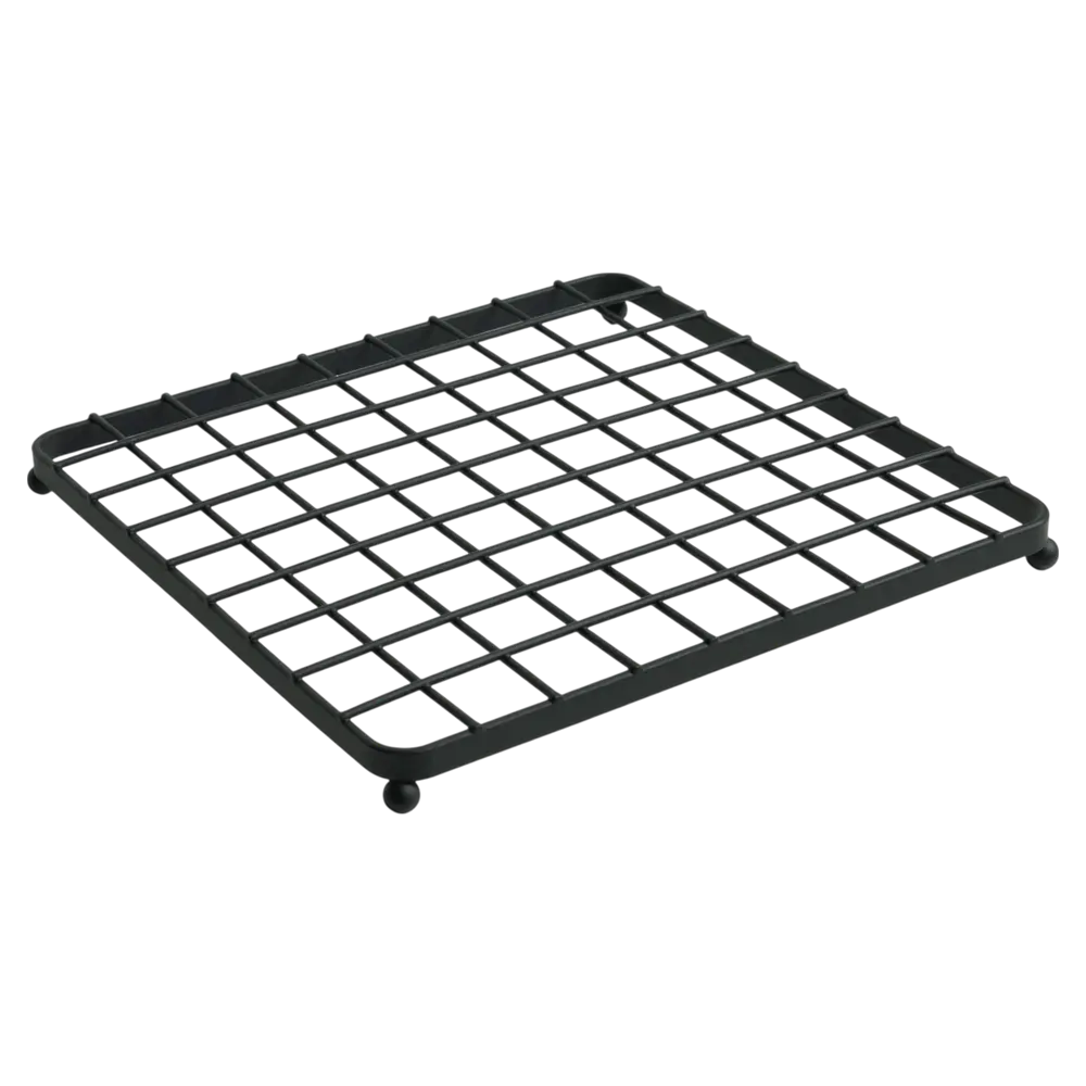 Подставка под горячее Vidage 19x1.8x19 см металл цвет черный STLM-2102400 - Вид №2