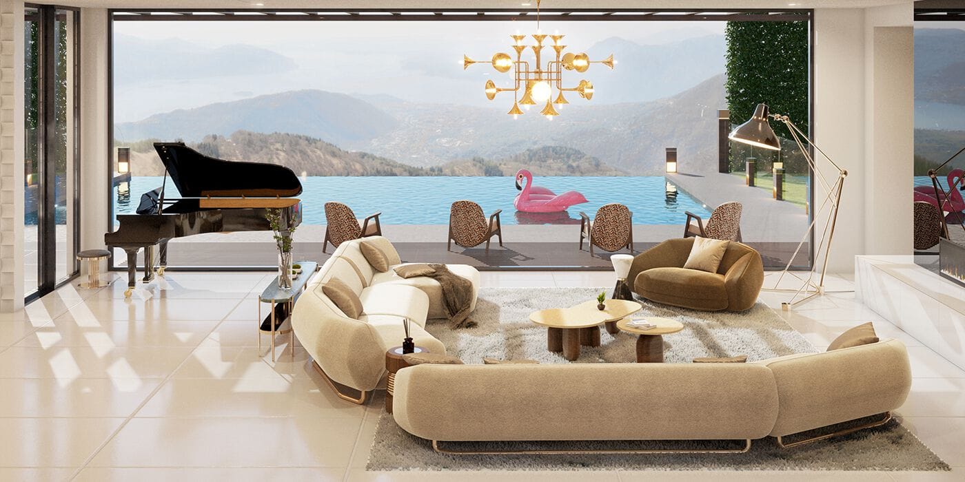 Бархатное кресло с подлокотниками Essential Home Elo ARCH-00059261 - Вид №9