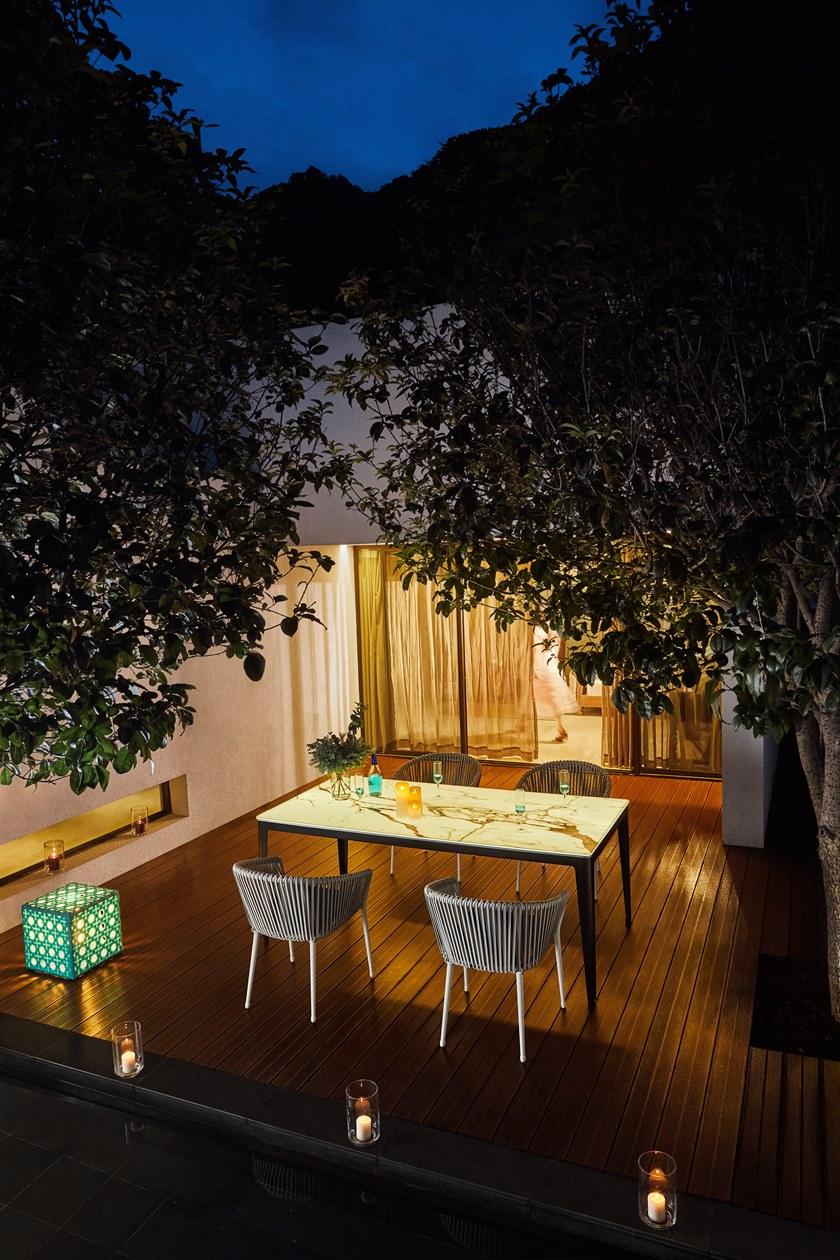 MOBIKA GARDEN Прямоугольный керамический садовый стол Petal sun-id-1380880 - Вид №3