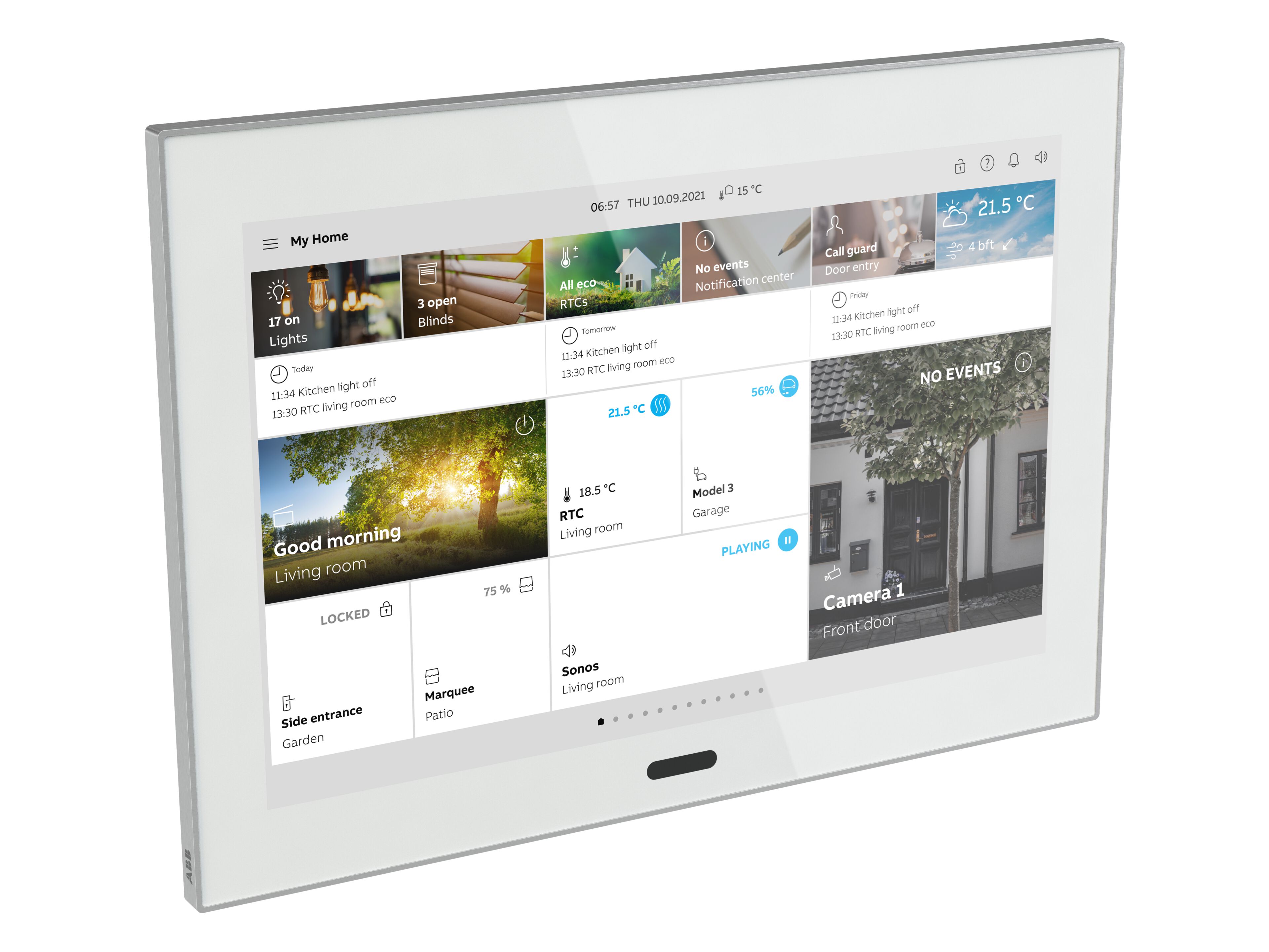 Интерфейс для систем домашней автоматизации Busch-Jaeger BUSCH-SMARTTOUCH® 10" ARCH-00113272 - Вид №4