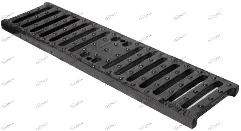 First Corporation Решетка чугунная надвижная для канала First plast Ghc130