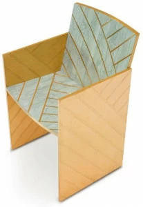 Scarlet Splendour Стул из пластмассы с подлокотниками Nesso