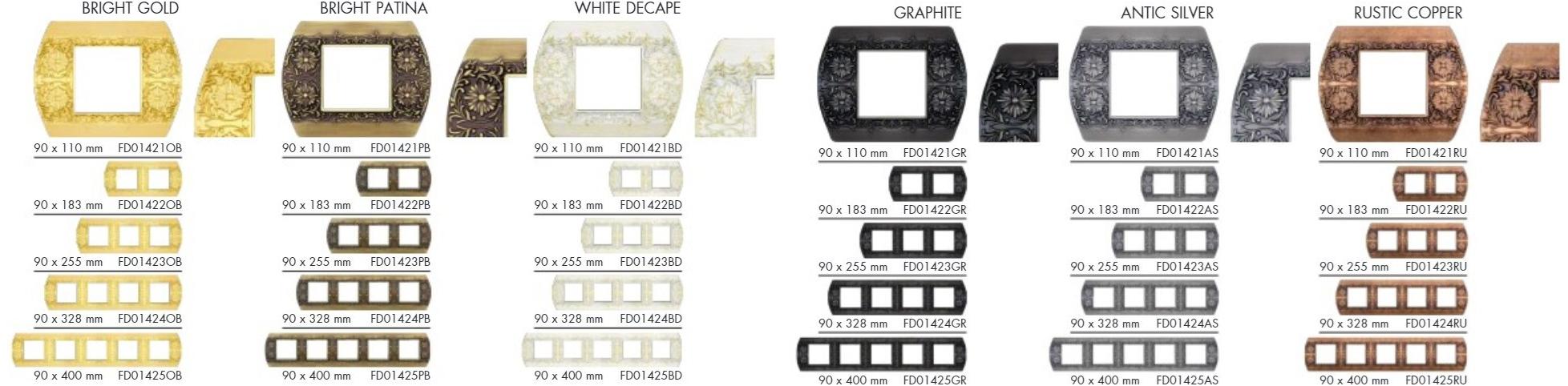 FEDE Гражданская серия из латуни Absolute luxury Fd01421 Fd01421-- - Вид №6