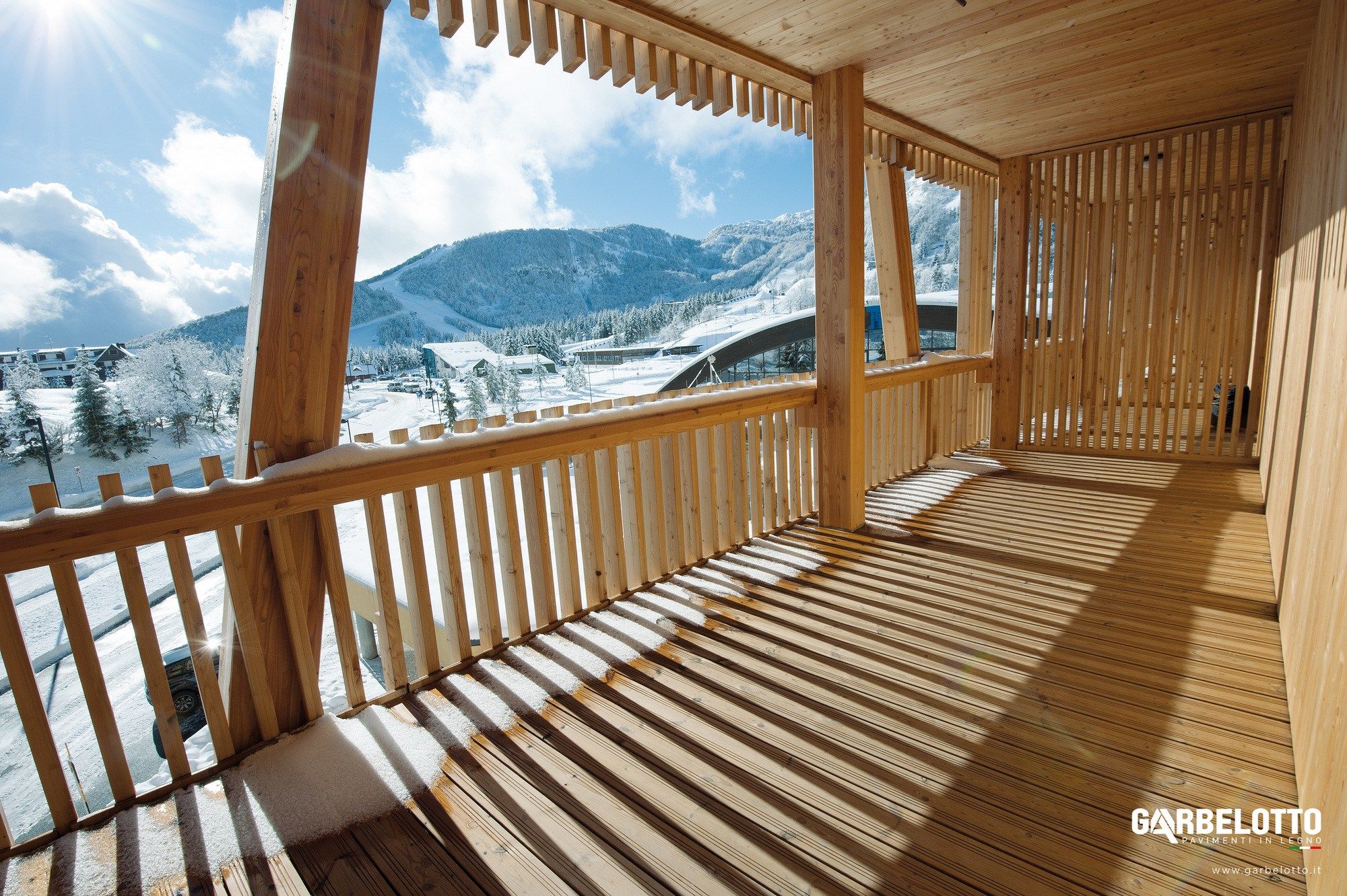 Decking ipè Lapacho, Teak e Bamboo Garbelotto Террасная доска ARCH-00017161 - Вид №7