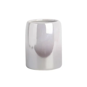 Керамический стакан для зубных щеток Lemer Tramatza с перламутровым блеском 89384945