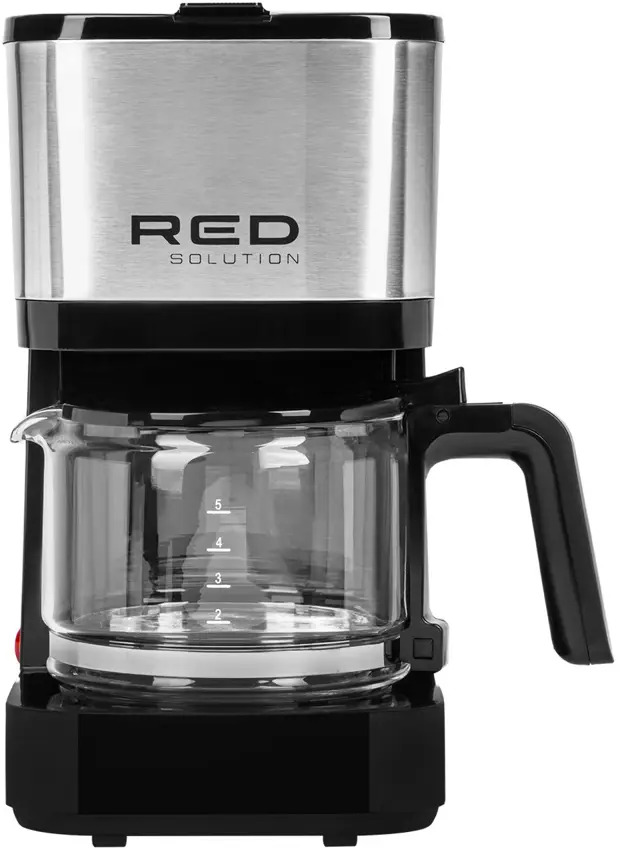 91442035 Капельная кофеварка Red solution RCM-M1528 25.7x26.7x14.7 см цвет черный/серебряный STLM-0861307