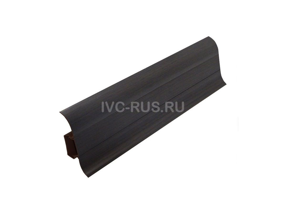 Плинтус пластиковый с кабель-каналом и мягким краем KЛАССИК 55 i51951 IVC-RUS 