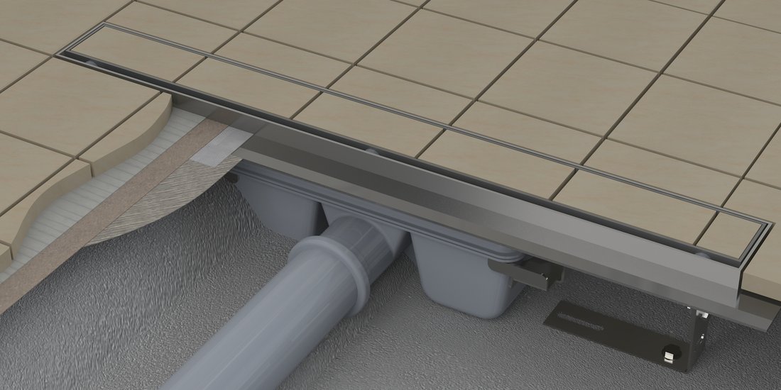 OZ RAVAK Floor 850 - stainless X01430 - Вид №1
