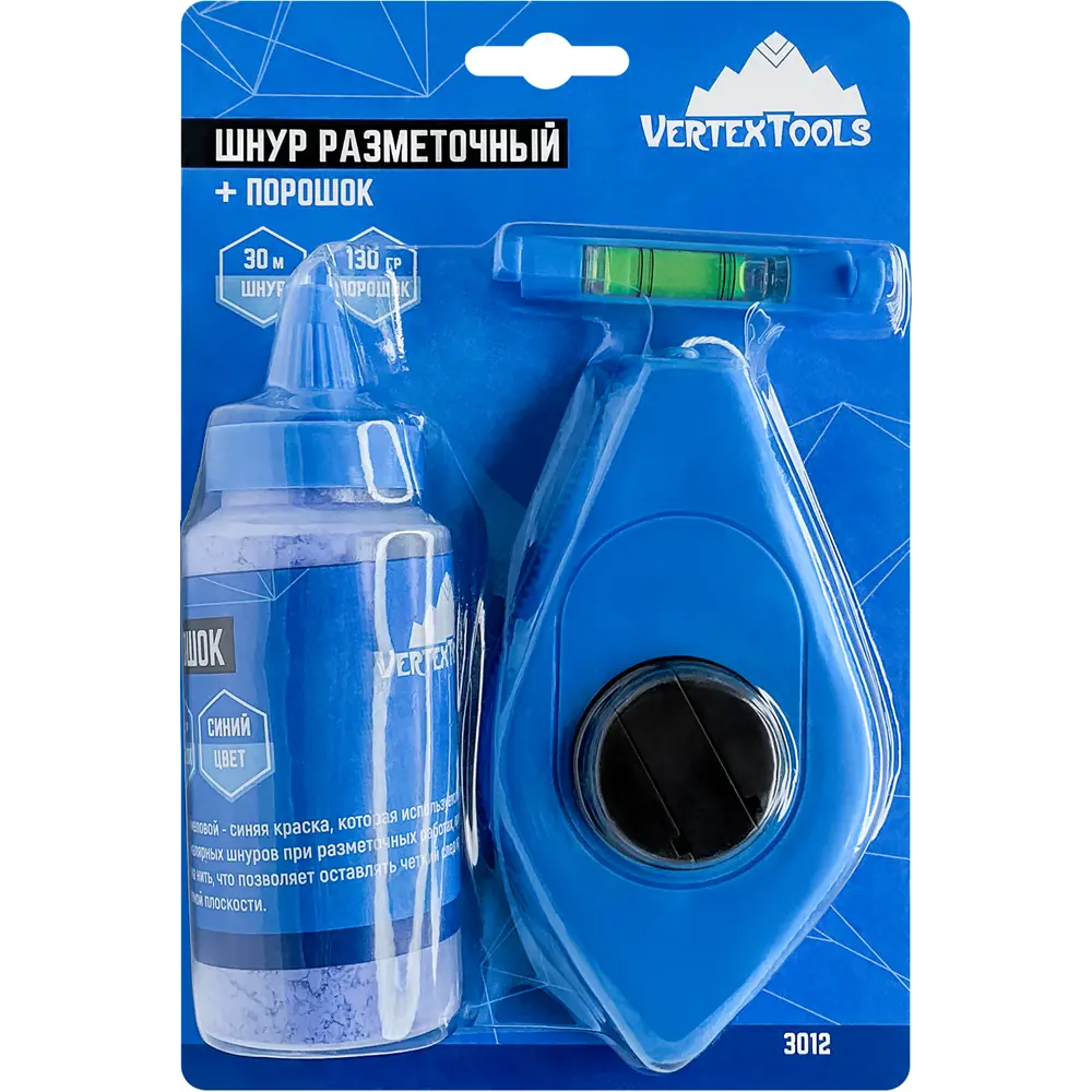 Разметочный набор Vertextools с 30-метровым шнуром и порошком 84657061 STLM-0053276 - Вид №2