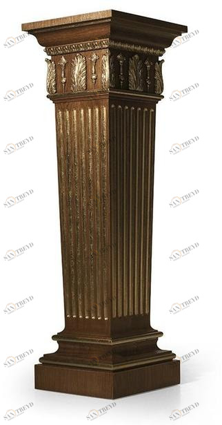 OAK Постамент в классическом стиле сусальным золотом Galleria sun-id-1498170