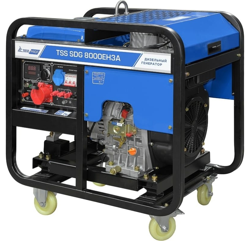 Электрогенератор  дизельный  ТСС SDG 8000EH3A 5411136 STDN-0113803 - Вид №2