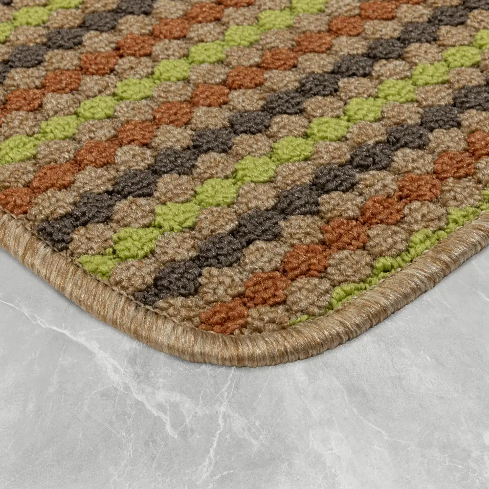 Коврик Jolly Pistachio 50x80 см полипропилен цвет разноцветный 84803969 STLM-2097177 Santreyd  - Вид №1