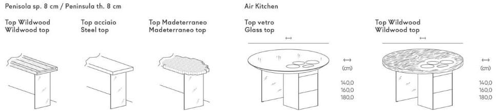 Lago Кухня с островом 36e8 sun-id-1400137 - Вид №7