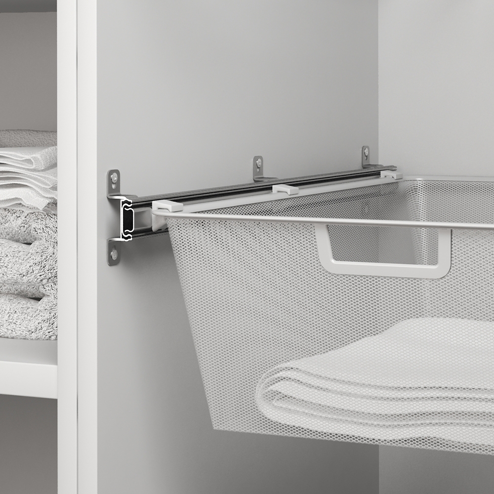 Мелкосеточная корзина , 893х555х185 мм, белый LJPS0598 Public Steel Россия  - Вид №1