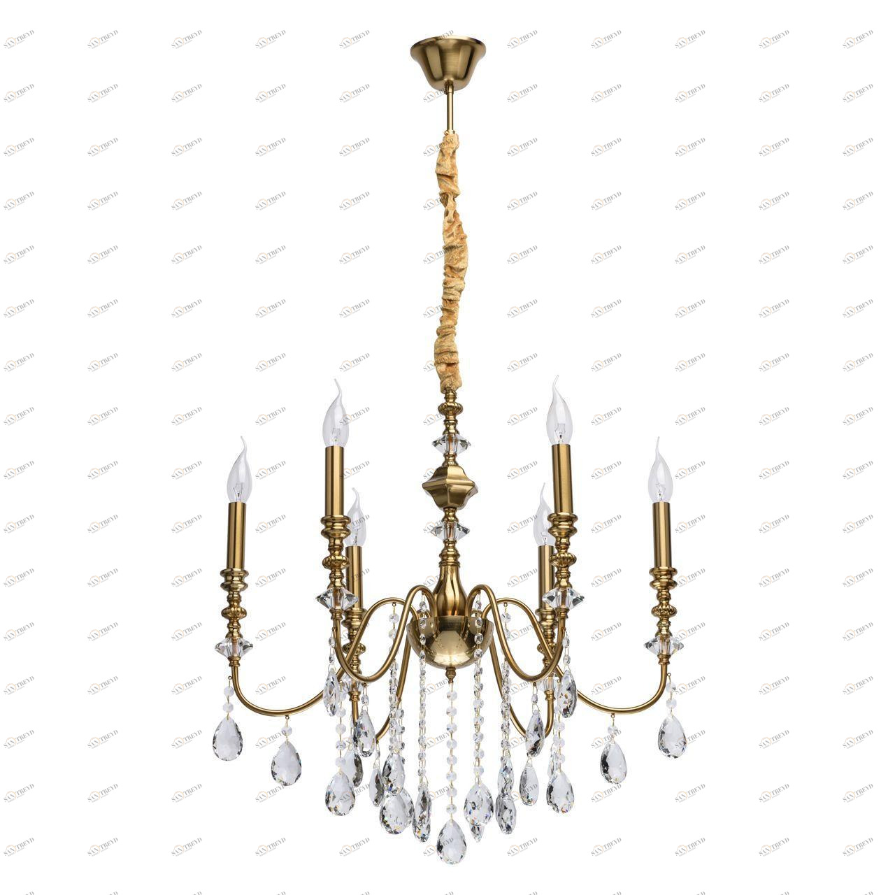 Подвесная люстра MW-Light Консуэлло 614012506 MW-LIGHT ДИЗАЙНЕРСКИЕ, КОНСУЭЛЛО 285794 Бронза 