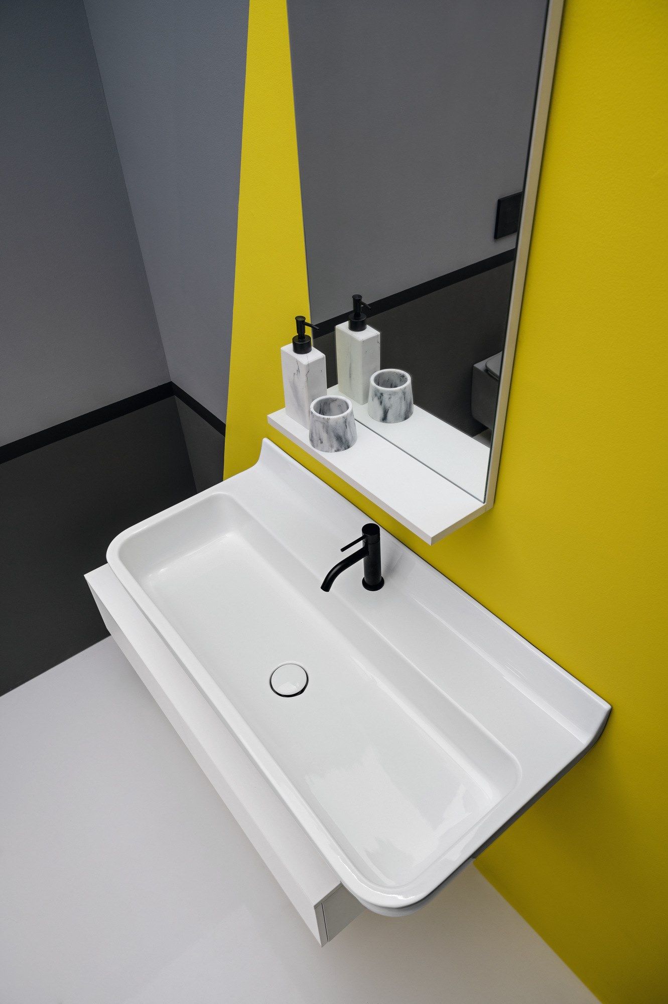 Керамическая прямоугольная раковина Axa корни ARCH-00141584 - Вид №4