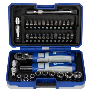 Набор инструментов КОБАЛЬТ 915-069 с головками и битами 38 предметов 89374119