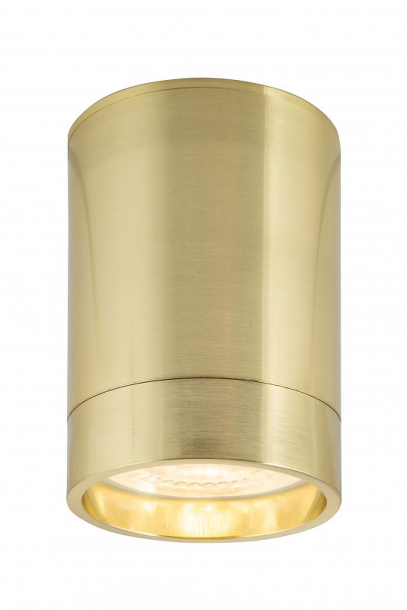 90326327 Светильник точечный накладной DK2050-BS DK2000 1.5 м² цвет латунь STLM-0185621 DENKIRS