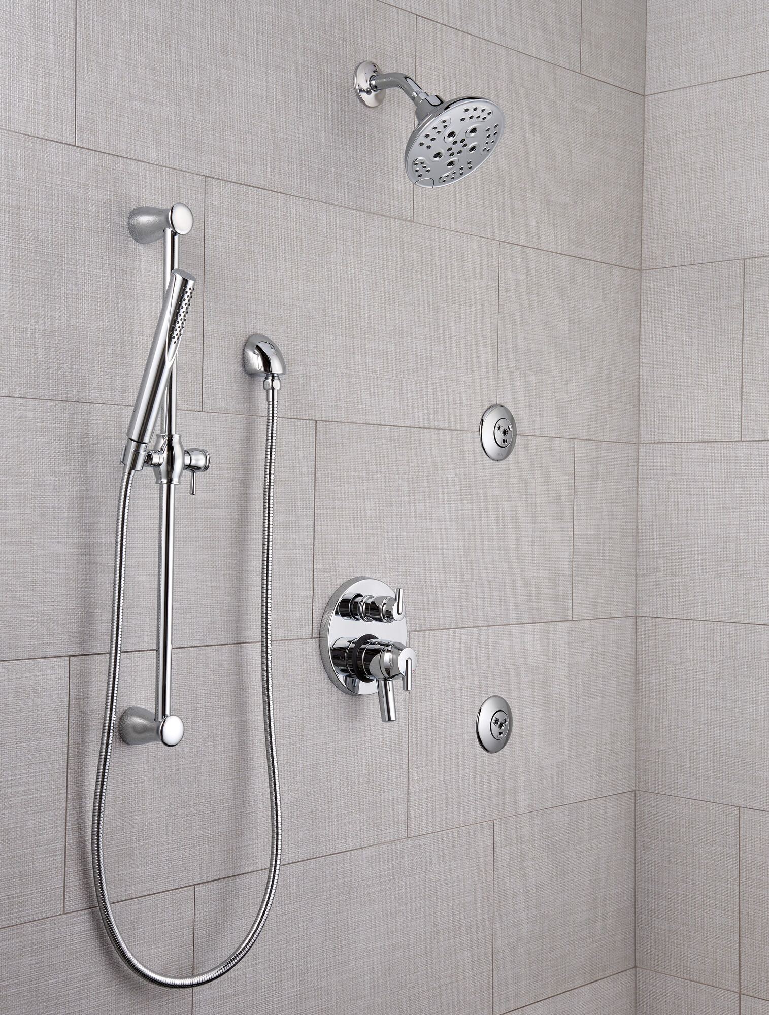 Трим клапана Contemporary Monitor® серии 17 со встроенным переключателем на 6 положений Delta Faucet T27959-CZ - Вид №3