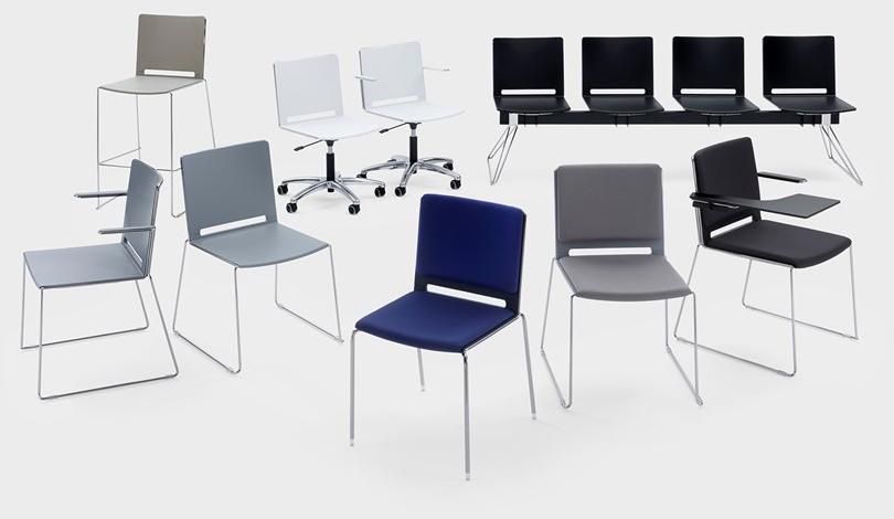 Viganò Стул для конференций из пластика с откидной крышкой Daisy sun-id-1372114 - Вид №2