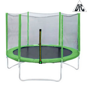 8FT-TR-LG Батут trampoline fitness с сеткой 8ft-tr-lg DFC