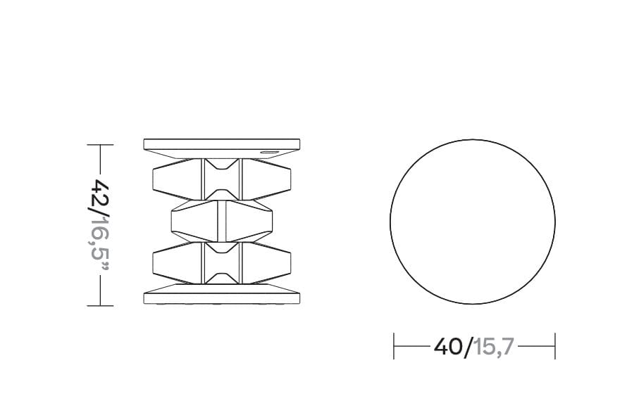 Круглый стол из тикового дерева Kettal KARI ARCH-00147297 - Вид №6