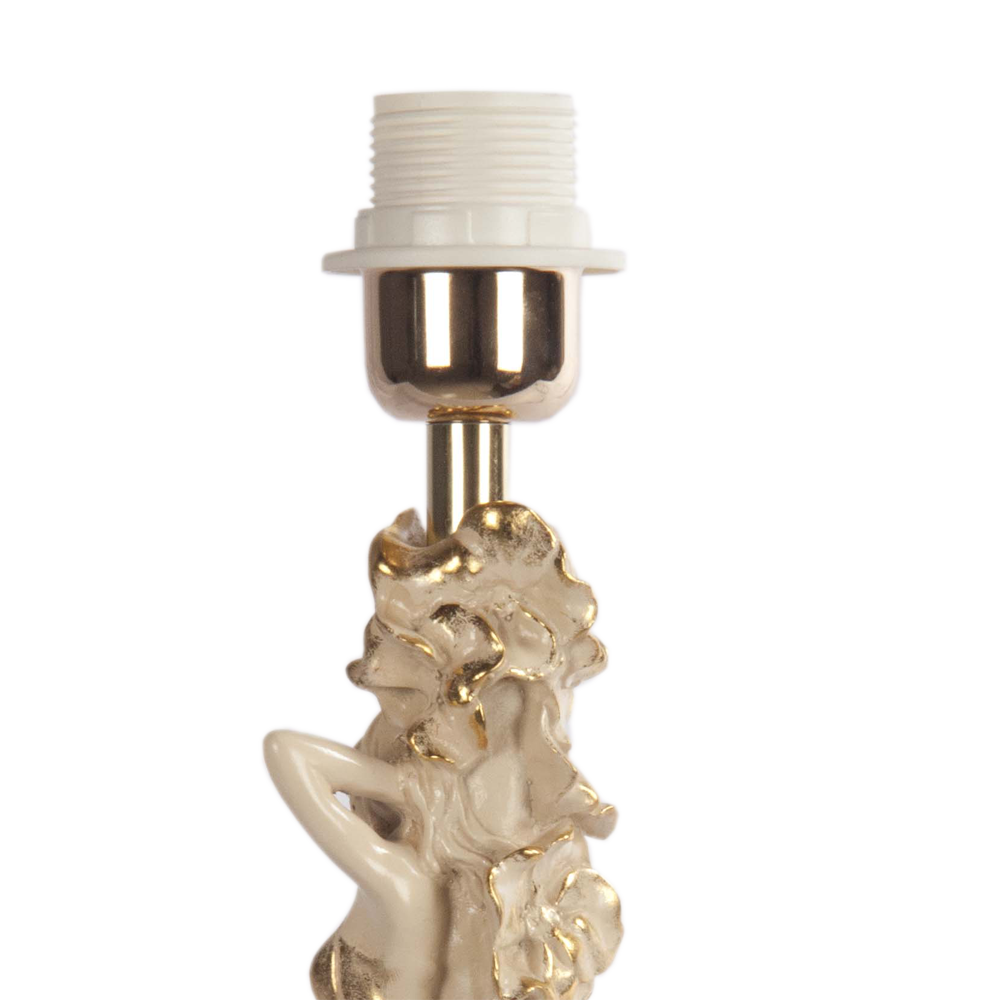 32064,34057 Настольная лампа Флора Айвори Классика Поталь BOGACHO 4627138210680, 4627138151136 - Вид №1