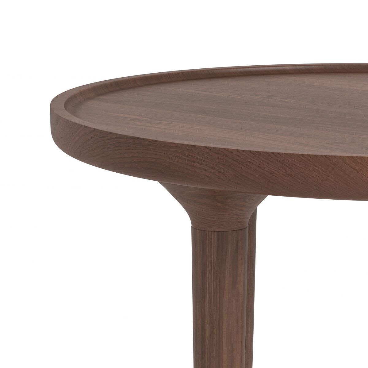 Круглый журнальный столик из грецкого ореха AMPM MAGOSIA ARCH-00051358 - Вид №15