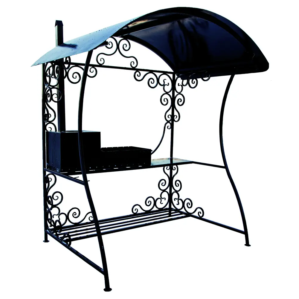 Мангал Загородный очаг 1.5 мм 210x125x190 см Santreyd STLM-2118746