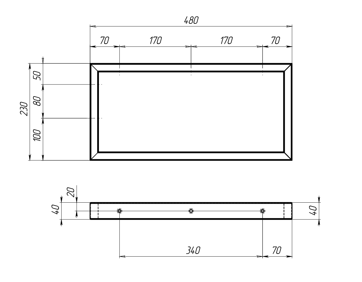 У85841 Столешница GRUNGE LOFT 100 Бетон светлый 1 Marka GRUNGE LOFT  - Вид №4
