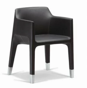 Plank Кожаное кресло с подлокотниками Mon ami 1900-12