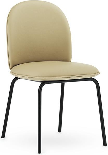 603125 Стул Полная обивка Черная сталь, ультра кожа Normann Copenhagen Ace