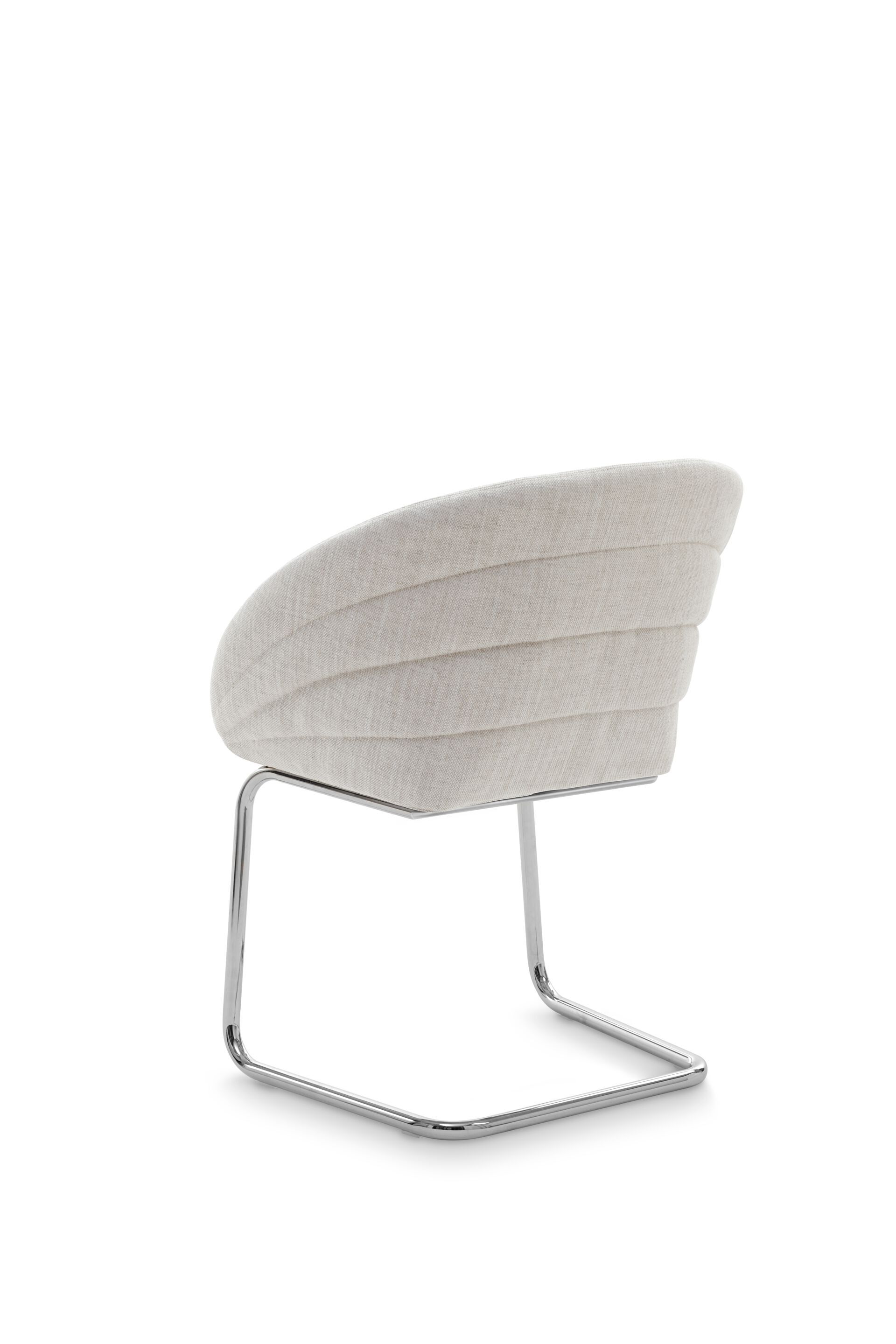 Тканевый стул Saba Italia Fleur ARCH-00087210 - Вид №3