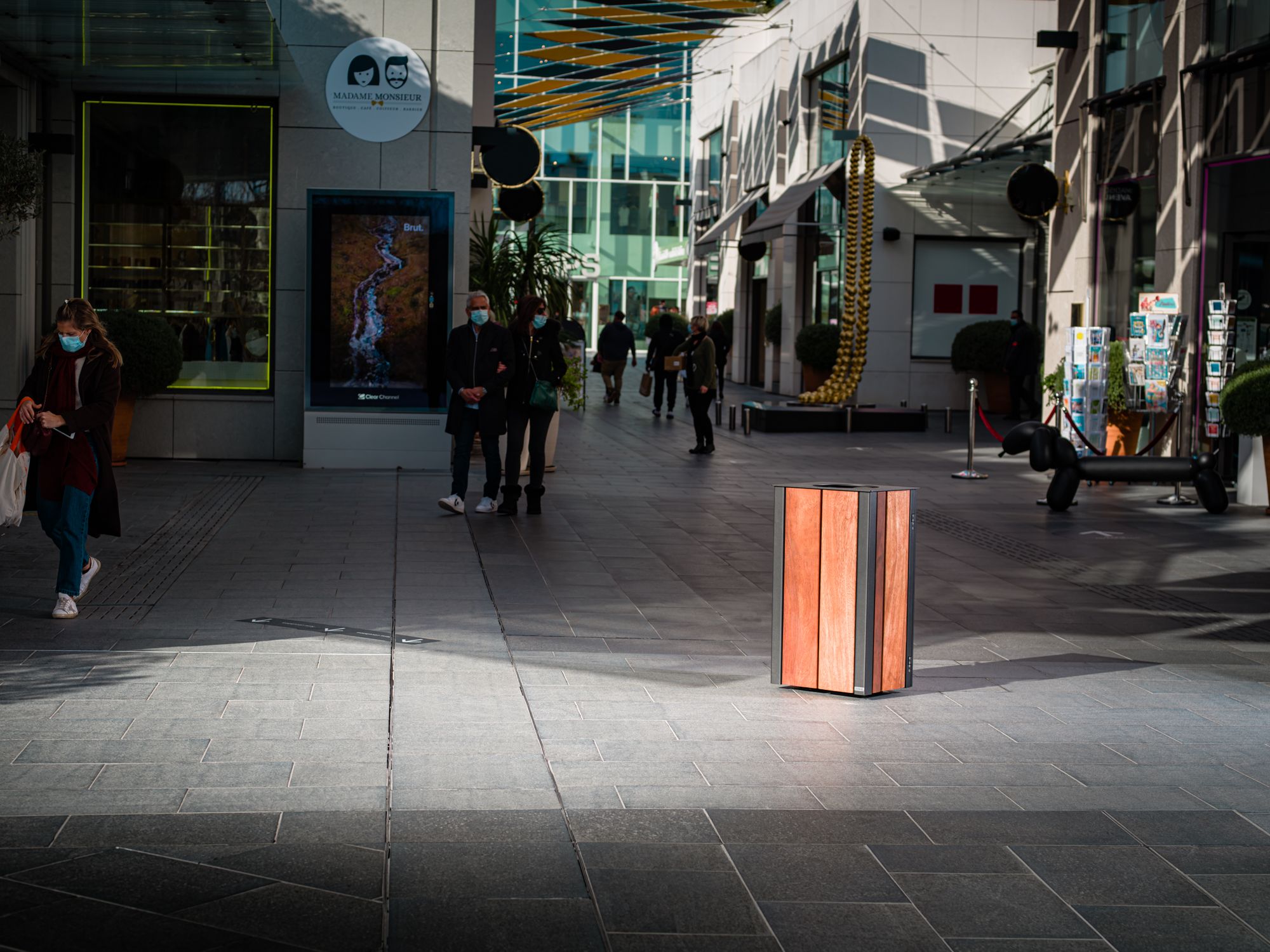 Стальные и деревянные подвалы для мусора CYRIA Pysa ARCH-00132757 - Вид №1