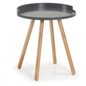 023563 Столик серый La Forma Bruk