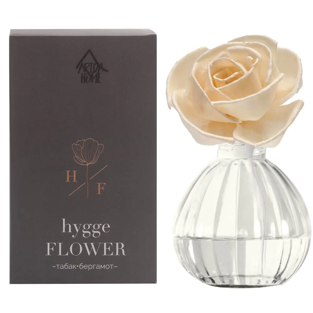 Ароматизатор воздуха Hygge Flower 3 Табак-бергамот 50 мл 84180724 STLM-2136189 ARIDA HOME 