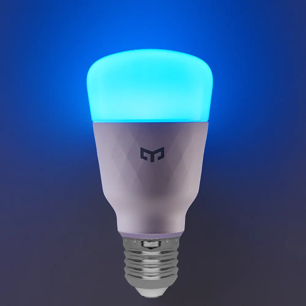 Лампа умная светодиодная Yeelight E27 200-240 В 10 Вт груша матовая 800 лм регулируемый цвет света RGBW для диммера 89193415 STLM-2194174  - Вид №7