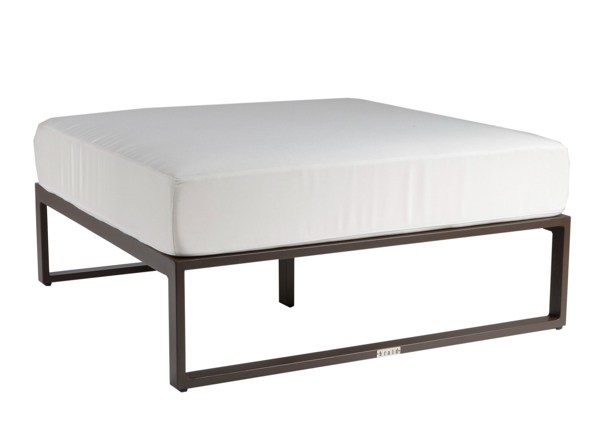 Квадратный садовый пуфик Braid Metropolitan ARCH-00021653