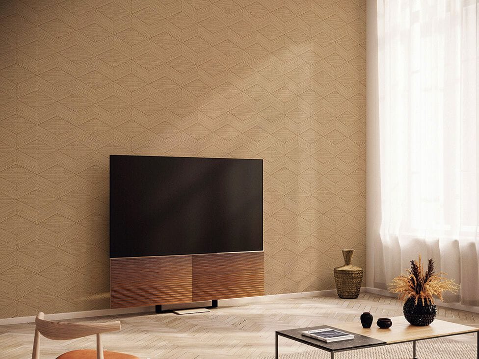 Геометрические рельефные обои Jannelli&Volpi ALTAGAMMA FIBERS ARCH-00080325