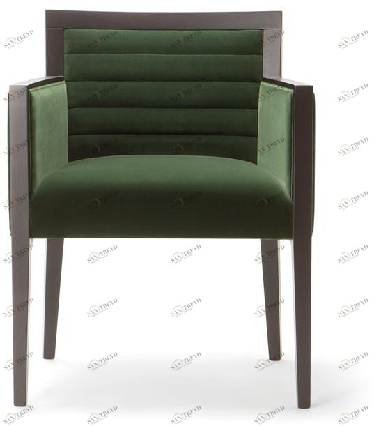 Tirolo Кресло из ткани с подлокотниками Ginevra 031 po